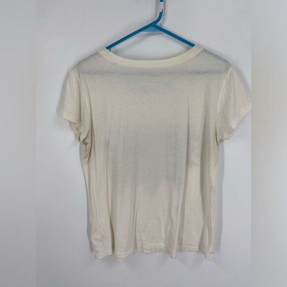 Express Women’s Scoop Neck Short Sleeve Sequin Detail Basic Teeshirt size M - Picture 6 of 6